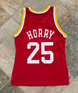 Vintage Houston Rockets Robert Horry Champion Basketball Jersey, Size 40, Medium