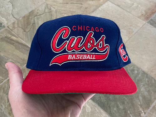 Vintage Chicago Cubs Starter Tailsweep Snapback Baseball Hat