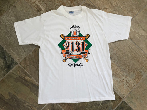 Vintage Baltimore Orioles Cal Ripken Jr. Baseball Tshirt, Size XL