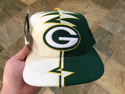 Vintage Green Bay Packers Starter Shockwave Strapback Football Hat