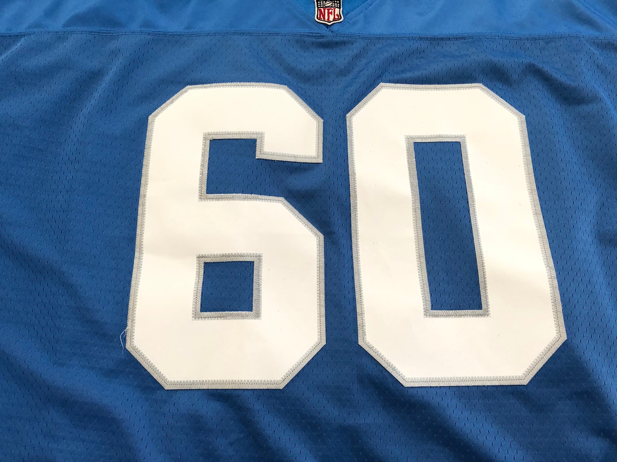 1991 Mike Utley Game Worn, Signed Detroit Lions Jersey