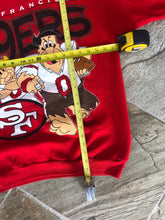 Load image into Gallery viewer, Vintage San Francisco 49ers Flintstones Cartoon Football Sweatshirt, Size Large