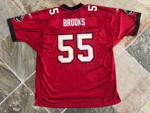 Vintage Tampa Bay Buccaneers Derrick Brooks Reebok Football Jersey, XL