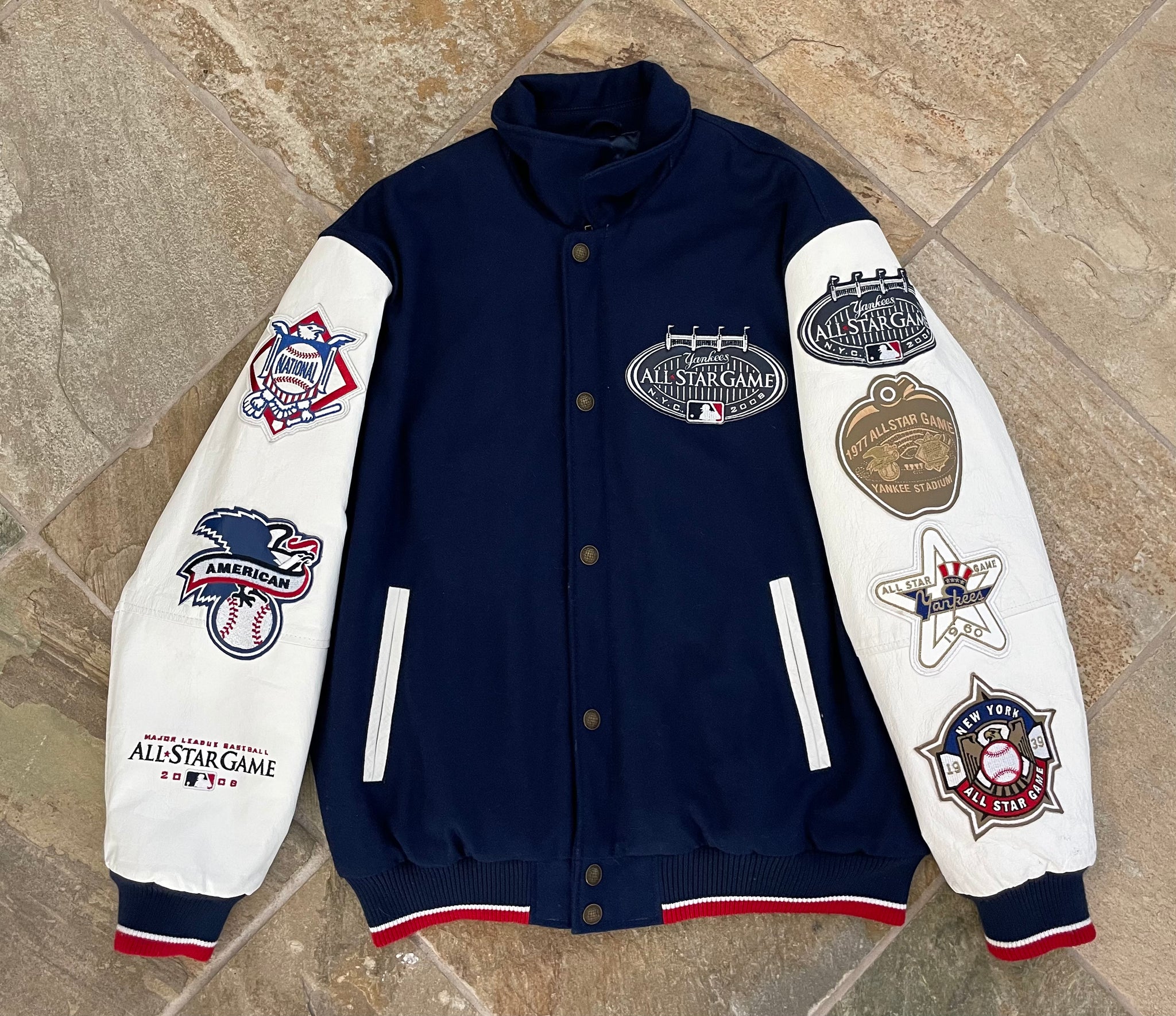 New York Yankees 2008 All Star Game Baseball Jacket, Size Large – Stuck In  The 90s Sports