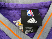 Load image into Gallery viewer, Vintage Phoenix Suns Steve Nash Adidas Basketball Jersey, Size Youth Small, 8