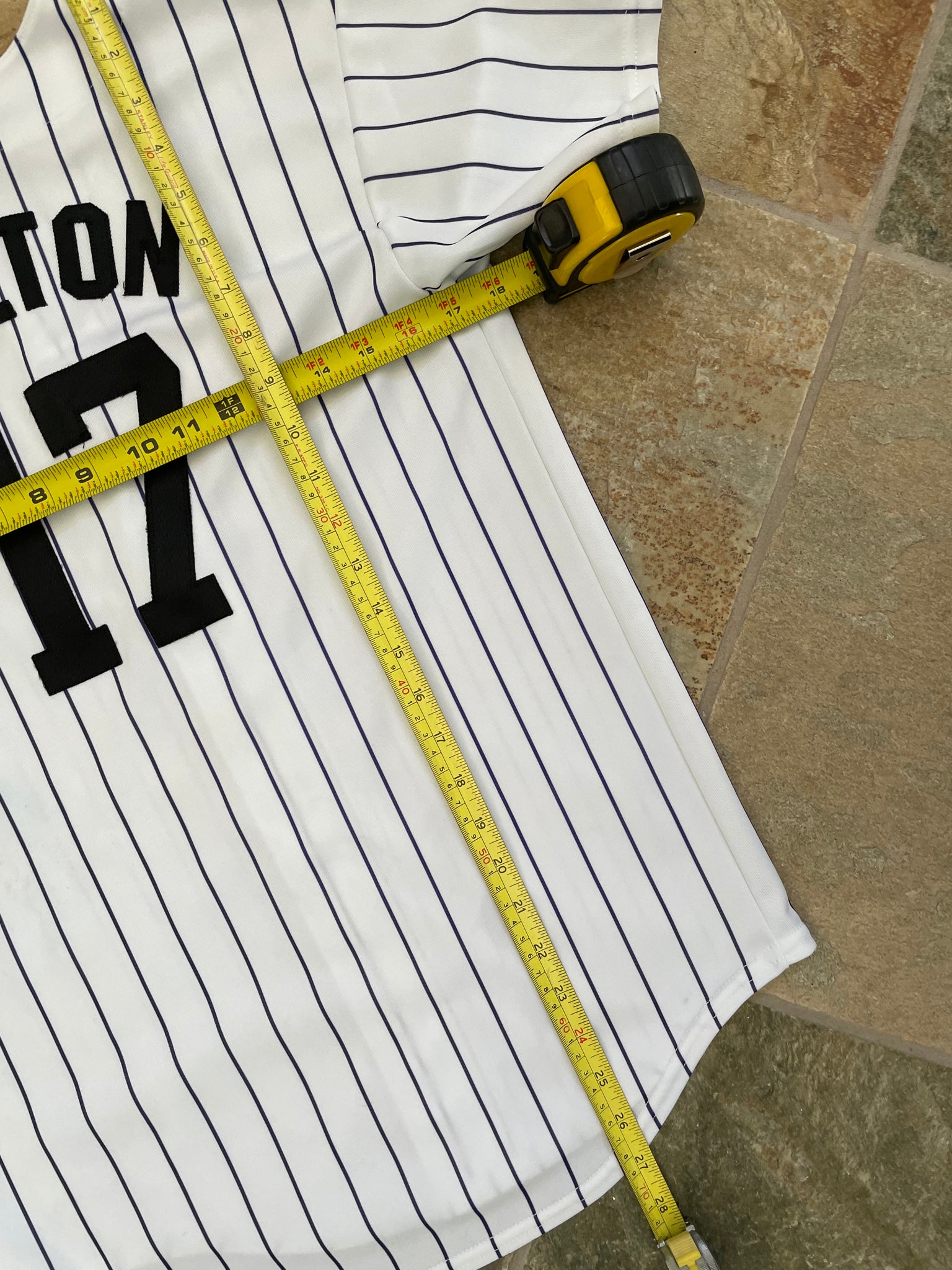 Todd Helton #17 Colorado Rockies Jersey Size 52 Authentic Majestic