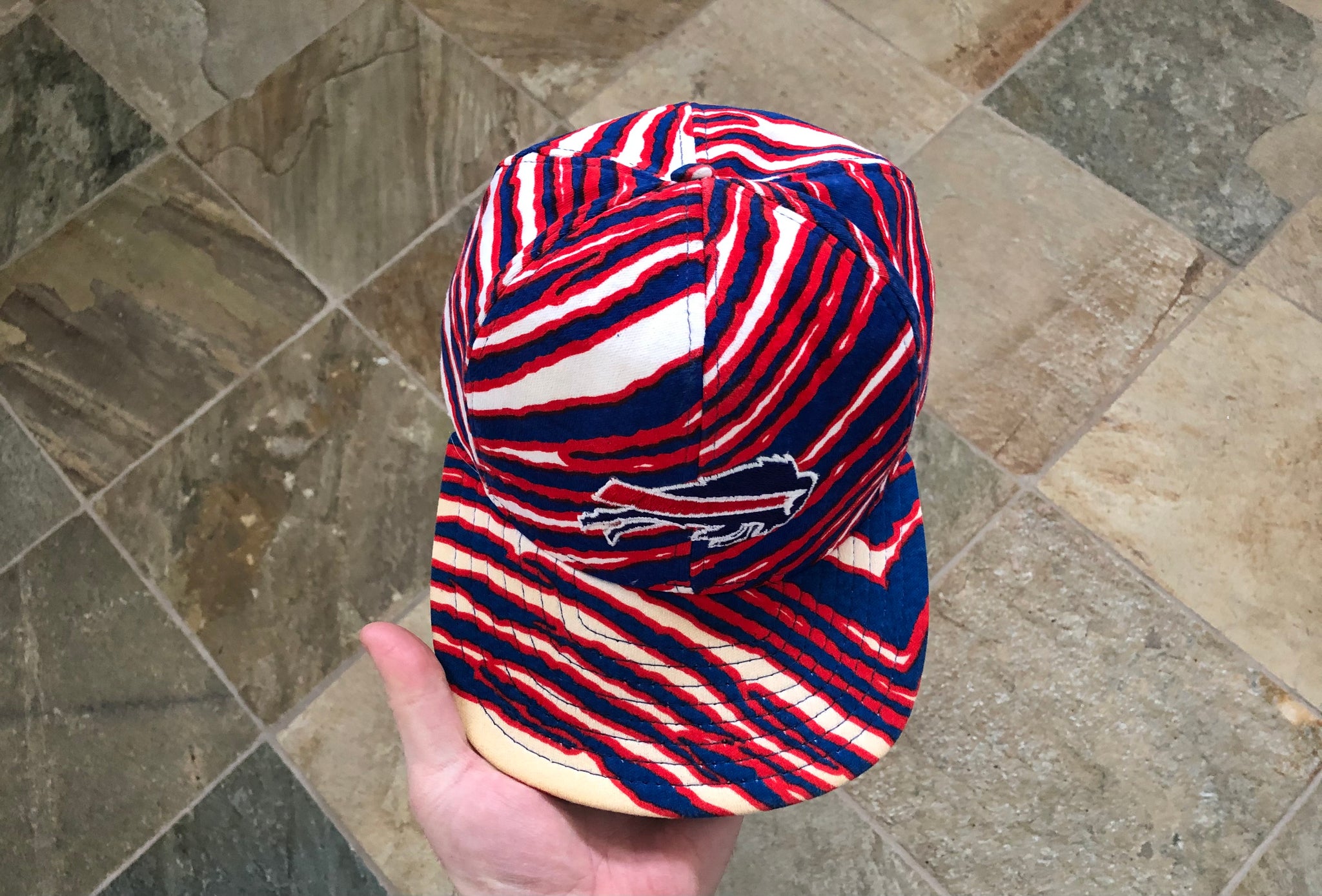 Vintage Buffalo Bills AJD Zubaz Snapback Football Hat – Stuck In The 90s  Sports