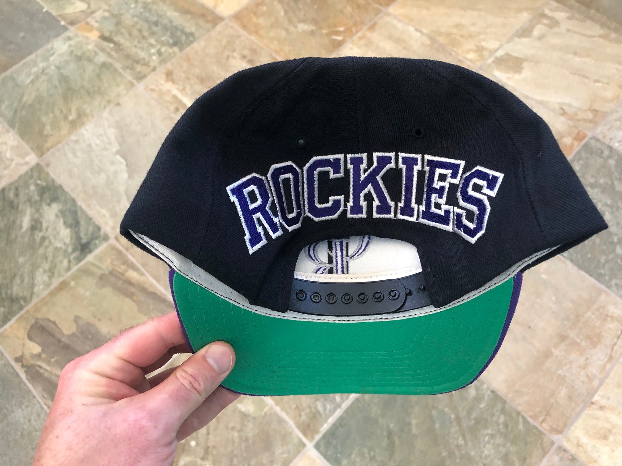 Colorado Rockies MLB Vintage Snapback Hat Cap American Needle
