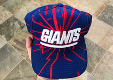 Load image into Gallery viewer, Vintage New York Giants Stater Collision Snapback Football Hat