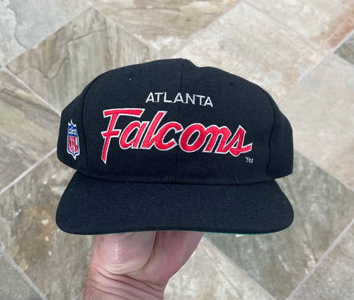 Vintage Atlanta Falcons Sports Specialties Script Snapback Football Hat