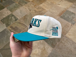 Vintage San Jose Sharks Sports Specialties Laser Snapback Hockey Hat