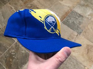 Vintage Buffalo Sabres Logo Athletic Splash Snapback Hockey Hat