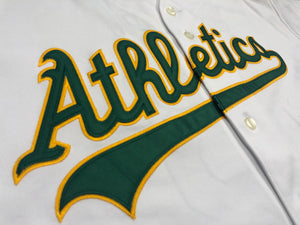 Vintage Oakland Athletics Jason Giambi Majestic Baseball Jersey, Size XXL