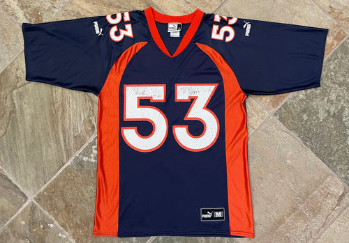 Vintage Denver Broncos Bill Romanowski Puma Football Jersey, Size Medium