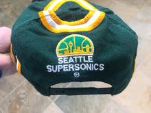 Load image into Gallery viewer, Vintage Seattle SuperSonics Twins Enterprises Snapback Basketball hat