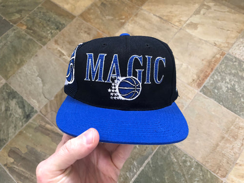 Vintage Orlando Magic Sports Specialties Laser Snapback Basketball Hat