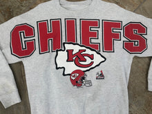 Load image into Gallery viewer, Vintage Kansas City Chiefs Riddell All Over Print Football Sweatshirt, Size M/L