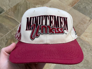 Vintage UMASS Minutemen Sports Specialties Laser Snapback College Hat