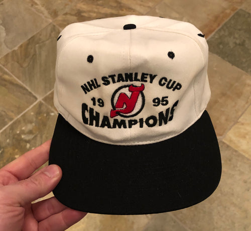 Vintage New Jersey Devils Stanley Cup Champions Snapback Hockey Hat