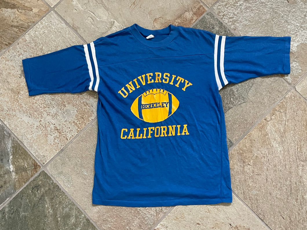Vintage Cal Berkeley Bears Football College TShirt, Size Medium