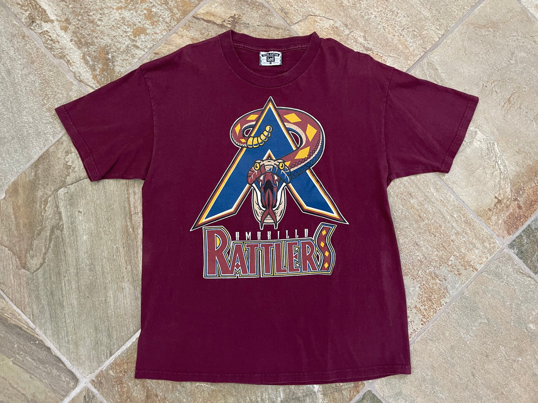 Vintage Amarillo Rattlers WPHL Hockey Tshirt, Size Large