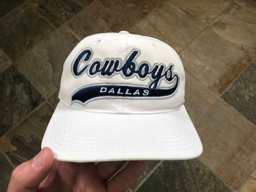 Vintage Dallas Cowboys Stater Script Tailsweep Snapback Football Hat