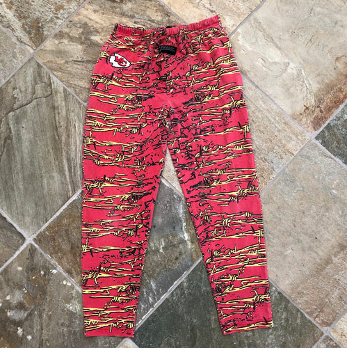 Vintage Kansas City Chiefs Zubaz Football Pants, Size Medium