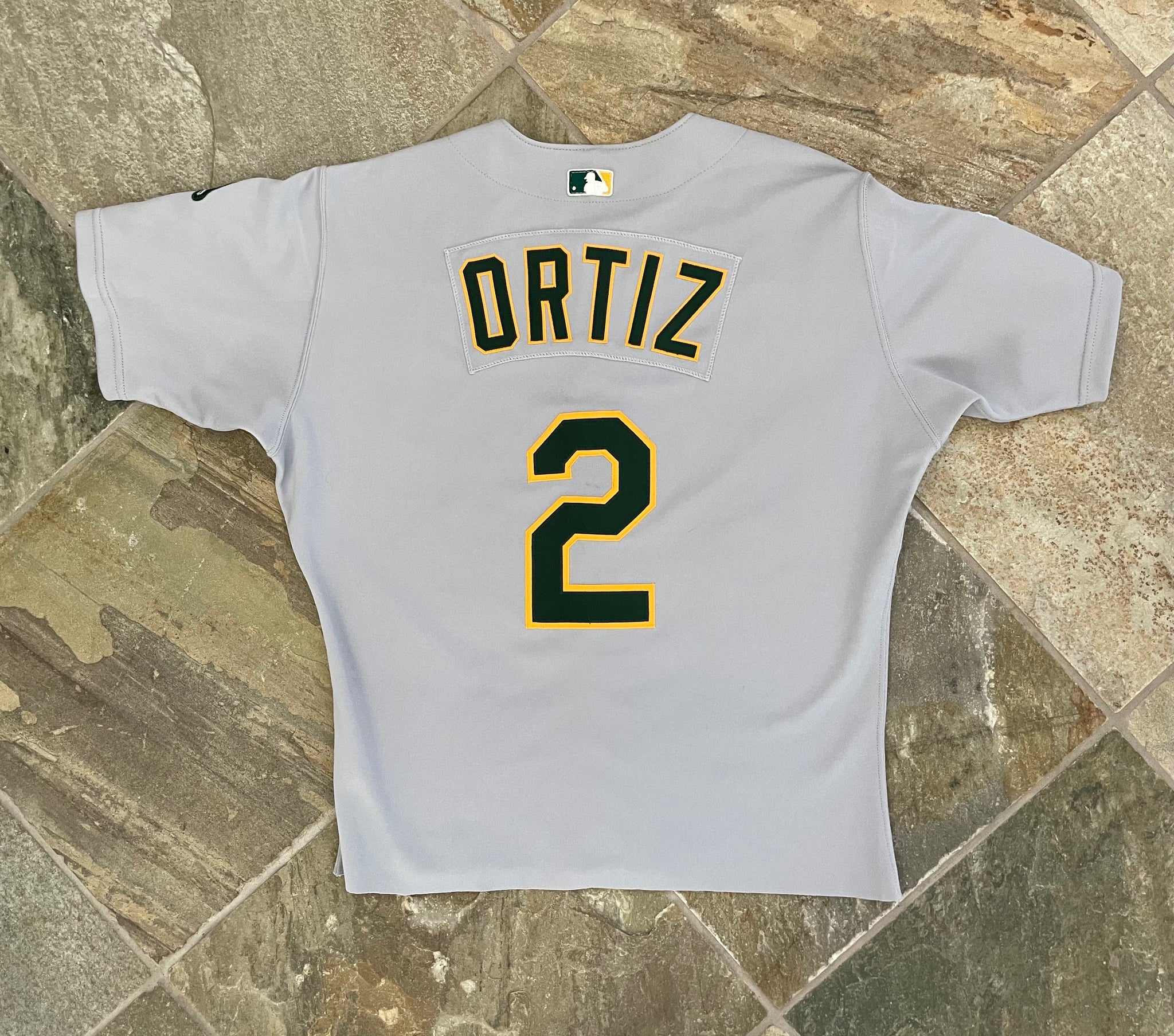 Vintage Oakland Athletics Jose Ortiz Rawlings Game Worn Baseball Jerse –  Stuck In The 90s Sports