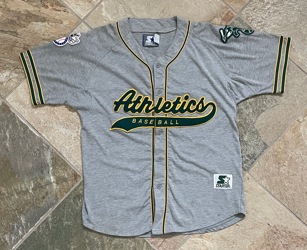 Vintage Oakland Athletics Black Majestic Jersey • Large New With Tags A’s