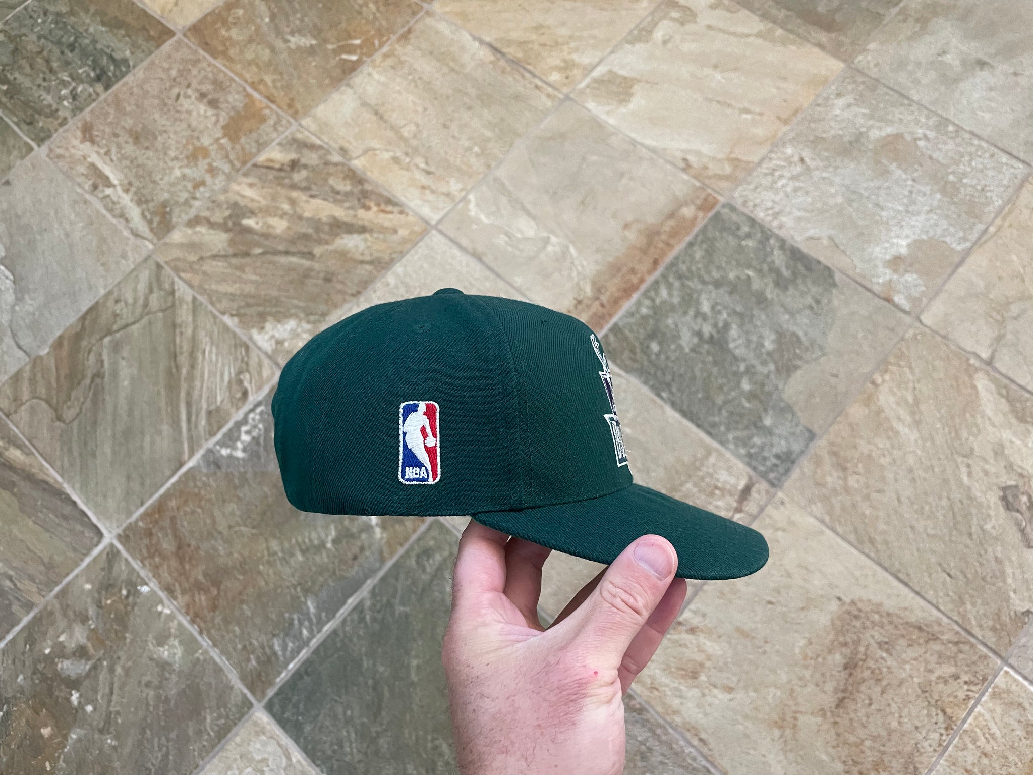 Milwaukee Bucks NBA Mitchell & Ness Vintage Snapback Hat