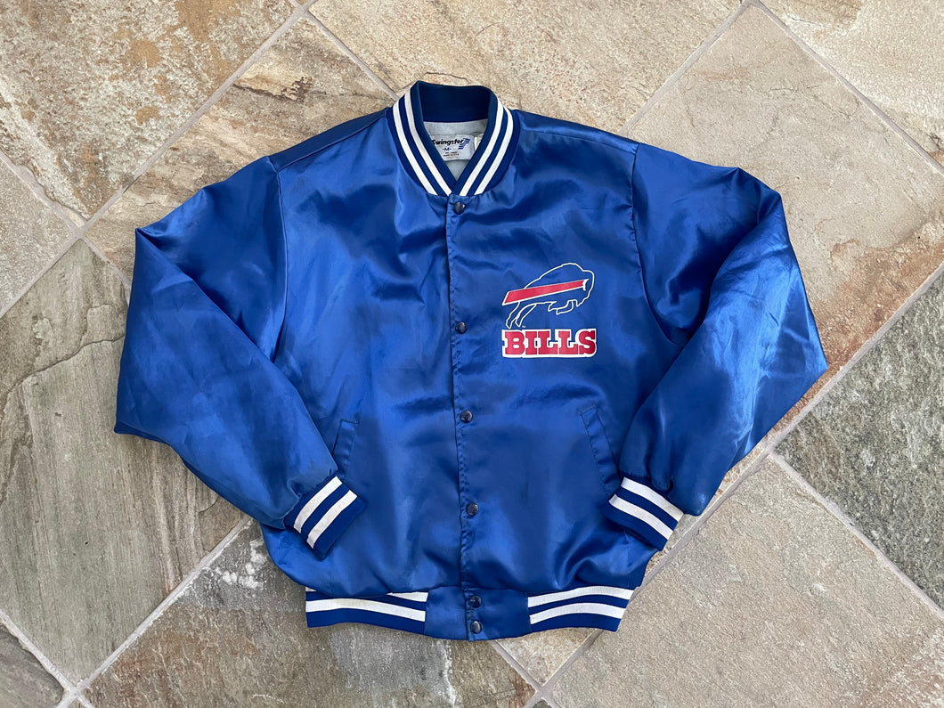 Vintage Buffalo Bills Swingster Satin Football Jacket, Size Medium