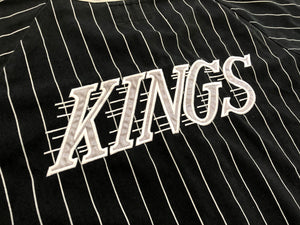 Vintage Los Angeles Kings Pin Stripe Starter Jersey, Size Large