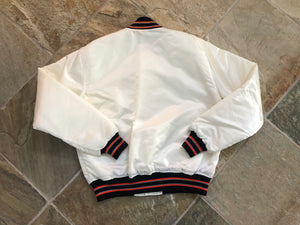 Vintage San Francisco Giants White Starter Satin Baseball Jacket, Size Large