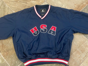 Vintage USA Starter Dream Team Windbreaker Basketball Jacket, Size XL