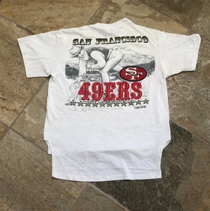 Vintage San Francisco 49ers Trench Football Tshirt, Size XL