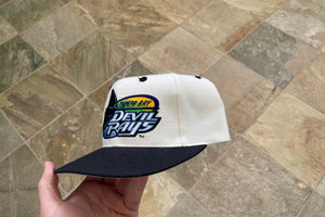 Vintage Tampa Bay Devil Rays Logo Athletic Snapback Baseball Hat