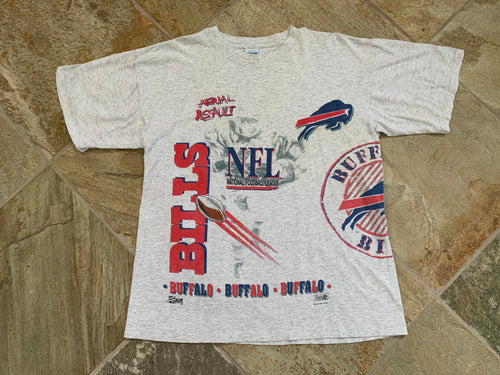 Vintage Buffalo Bills Salem Sportswear Football Tshirt, Size Large