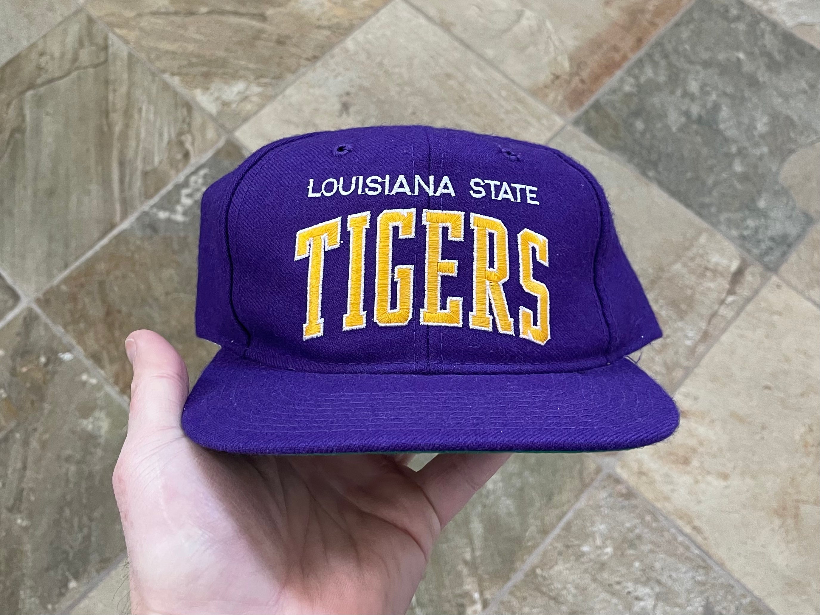 Vintage LSU Tigers AJD Snapback College Hat – Stuck In The 90s Sports