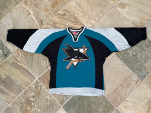 Vintage San Jose Sharks Nike Authentic Hockey Jersey, Size 48, XL