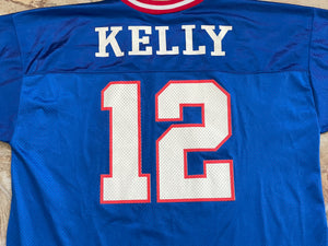 Vintage Buffalo Bills Jim Kelly Logo Athletic Football Jersey, Size XL