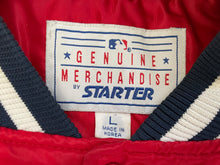 Load image into Gallery viewer, Vintage New York Yankees Starter Satin Baseball Jacket, Size Large