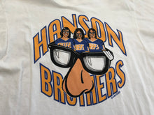 Load image into Gallery viewer, Vintage Hanson Brothers Slap Shot Charleston Chiefs Hockey Tshirt, Size Large