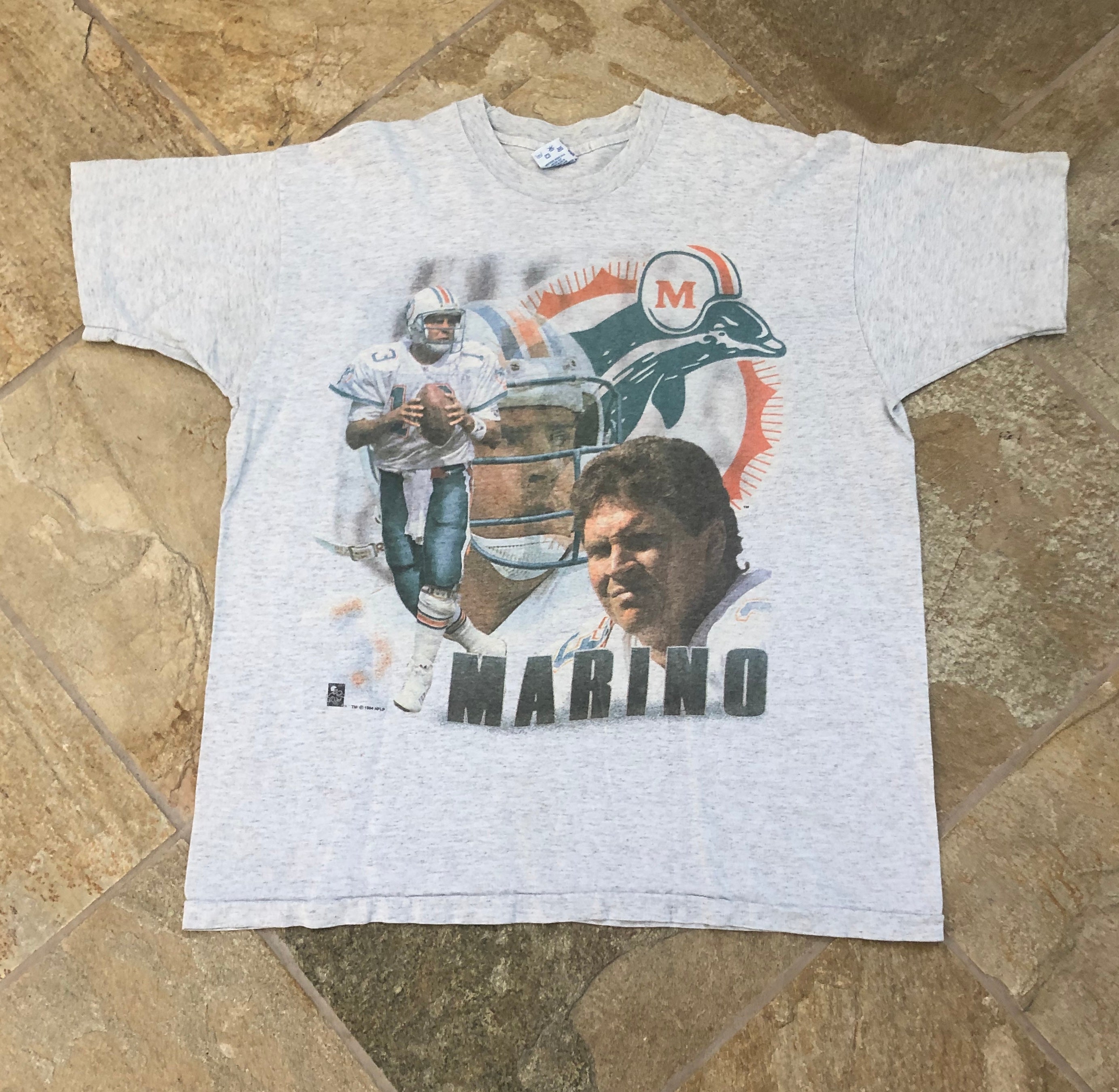 NFL Miami Dolphins Football Dan Marino V Neck Jersey Shirt - Salem - L