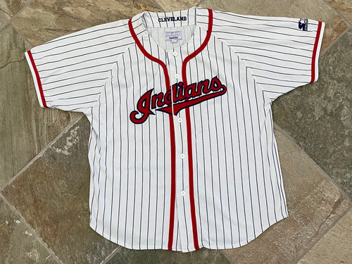 Vintage Cleveland Indians Starter Baseball Jersey, Size XL