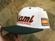 Load image into Gallery viewer, Vintage Miami Hurricanes Team Nike Script Snapback College Hat