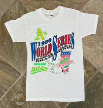 Load image into Gallery viewer, Vintage Oakland Athletics 1990 World Series Baseball Tshirt, Size Medium