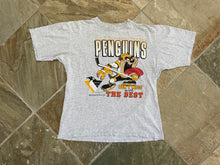 Load image into Gallery viewer, Vintage Pittsburgh Penguins Taz Looney Tunes Hockey Shirt, Size Medium