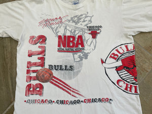 Vintage Chicago Bulls 90s Salem Sportswear Shirt Size Large