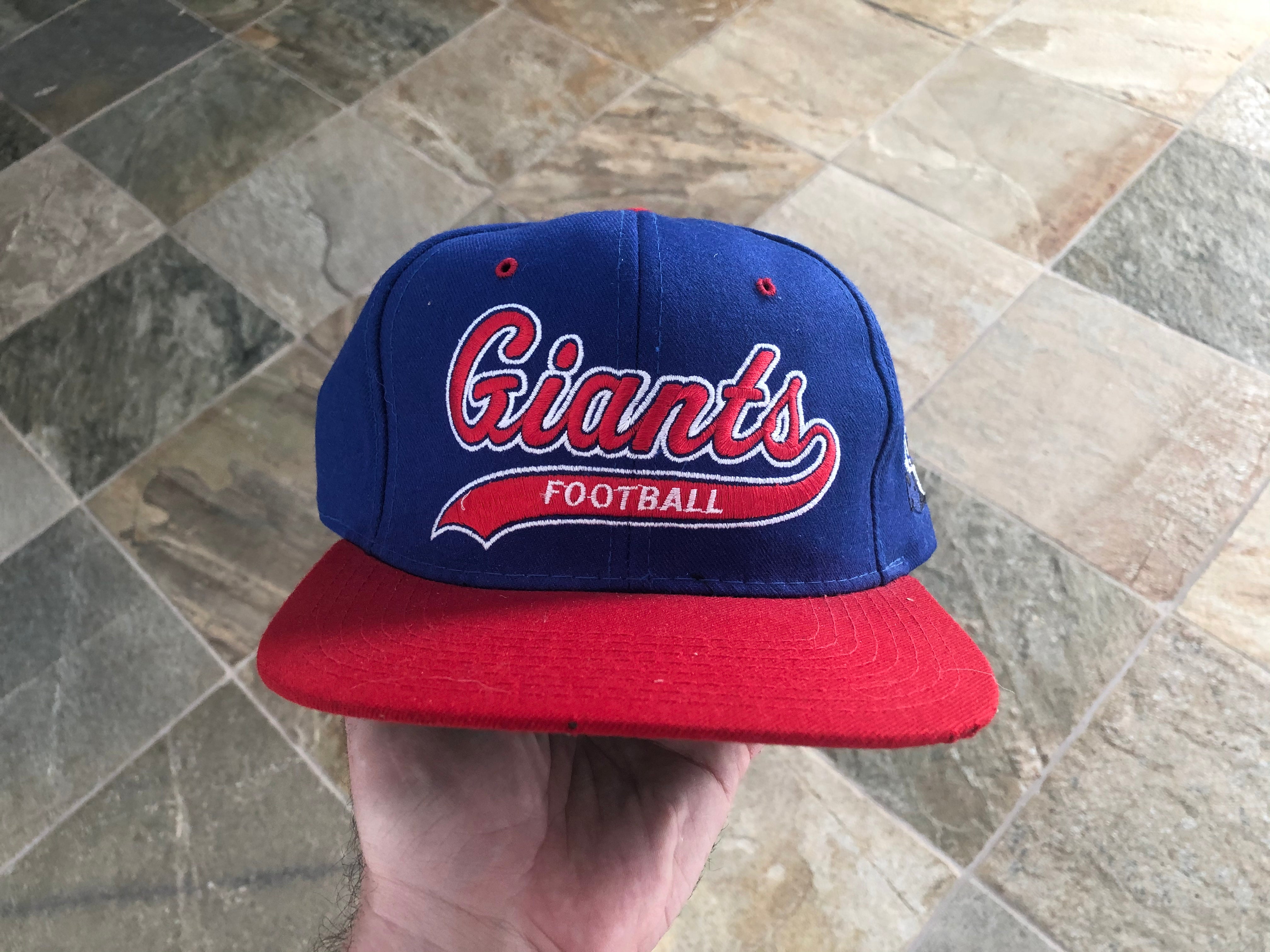 New York Giants Mitchell & Ness NFL Snapback Hat- With 2011