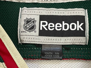 Minnesota Wild Reebok Hockey Jersey, Size Youth S/M, 8-10